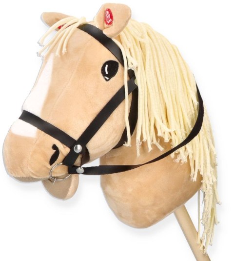 Hobby Horse Izabelek Koń na Patyku Pluszowy Konik Hobby Horsing 70 cm
