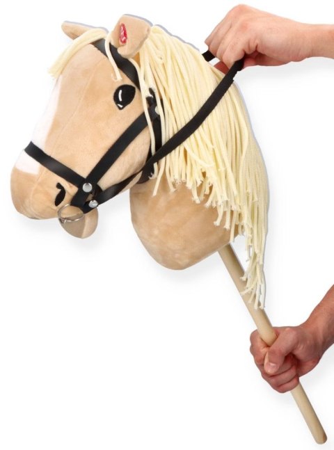 Hobby Horse Izabelek Koń na Patyku Pluszowy Konik Hobby Horsing 70 cm