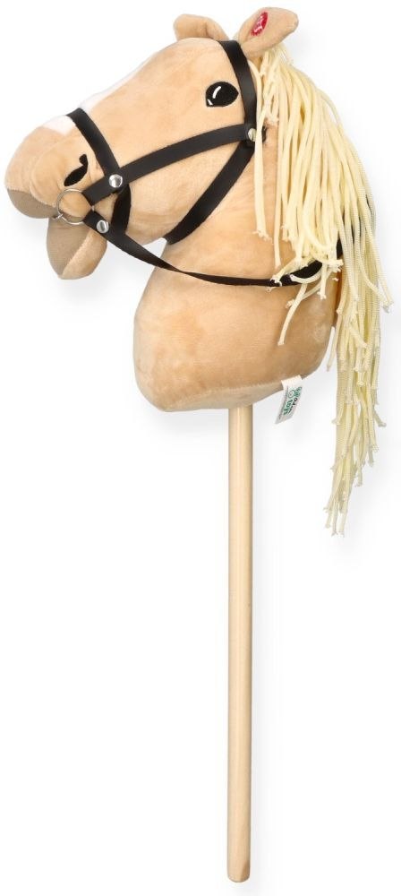 Hobby Horse Izabelek Koń na Patyku Pluszowy Konik Hobby Horsing 70 cm