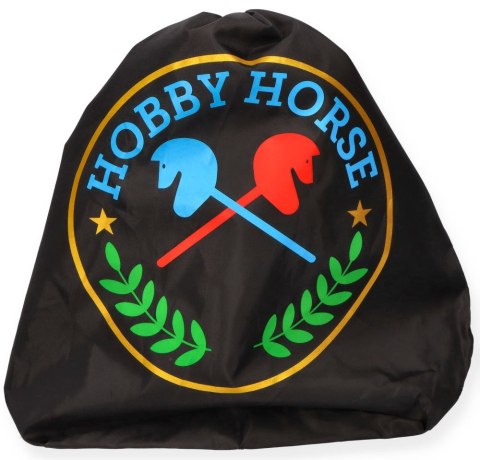 Plecak na Konika Hobby Horse Worek na Kija do Jazdy Konnej Czarny