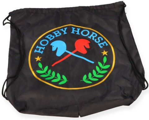 Plecak na Konika Hobby Horse Worek na Kija do Jazdy Konnej Czarny