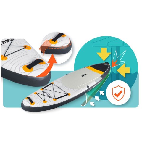 Deska SUP Neo-Sport Aquasurf 10.6 320 cm Zestaw Wiosło Pompka Leash