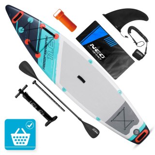 Deska SUP Reefbreak 350 cm Pompowana Zestaw Wiosło Pompka Leash