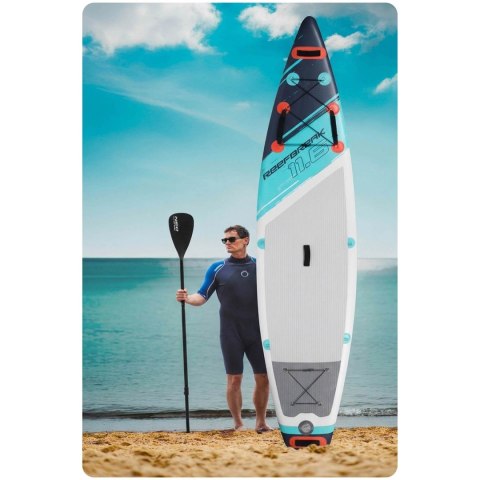 Deska SUP Reefbreak 350 cm Pompowana Zestaw Wiosło Pompka Leash