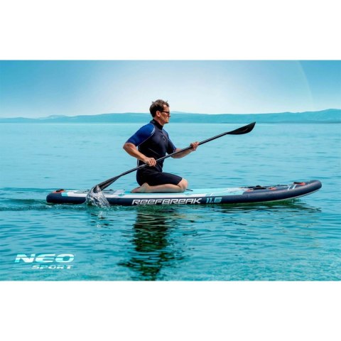 Deska SUP Reefbreak 350 cm Pompowana Zestaw Wiosło Pompka Leash