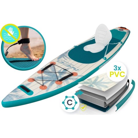 Deska SUP Neo-Sport Reefbreak 350 cm Pompowana Zestaw Akcesoria
