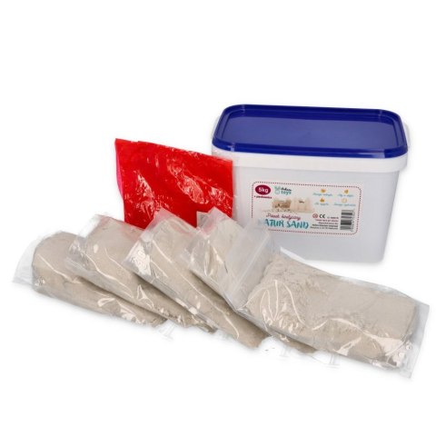 Piasek Kinetyczny 5 kg NaturSand Piaskownica Adam Toys Polska 3+