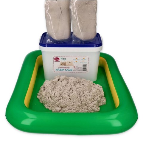 Piasek Kinetyczny 5 kg NaturSand Piaskownica Adam Toys Polska 3+