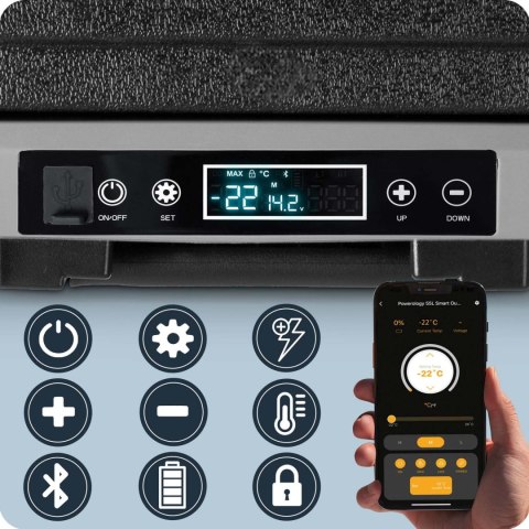 Lodówka Turystyczna Kompresorowa Berdsen Icemax 402 40L 12V 230V