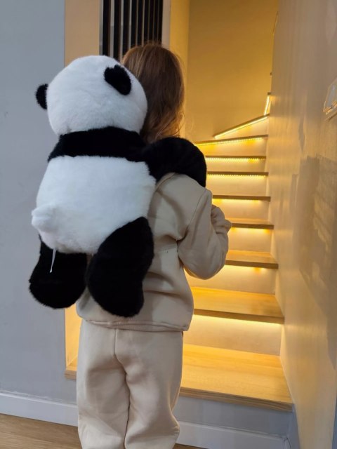 Pluszak Obciążeniowy Panda Sensoryczna Terapeutyczna 1,5kg 65cm