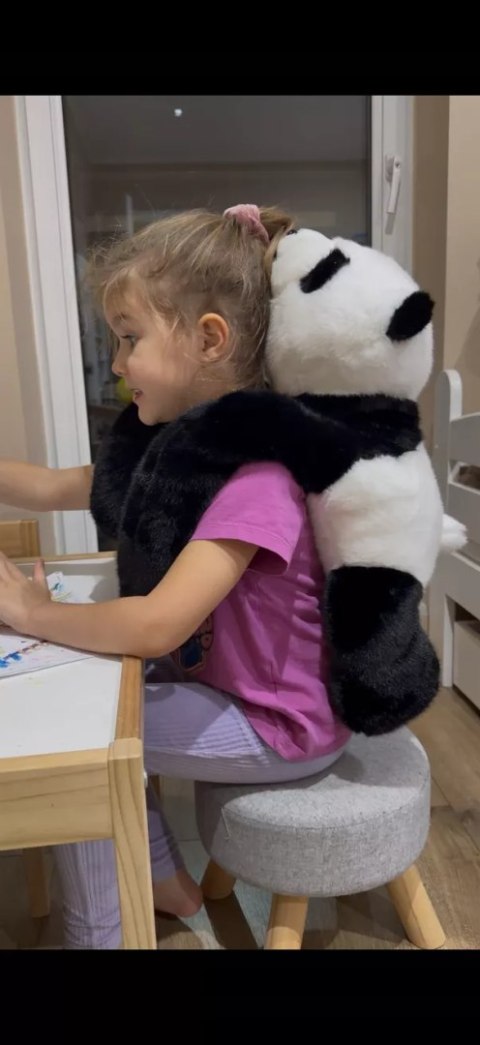 Pluszak Obciążeniowy Panda Sensoryczna Terapeutyczna 1kg 65cm