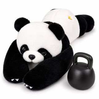 Pluszak Obciążeniowy Panda Sensoryczna Terapeutyczna 1kg 65cm
