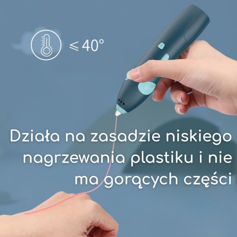 Długopis 3D Woopie Drukarka 3D Dla Dzieci Bezpieczny Wkład USB Szablony