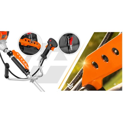 Kosa spalinowa Humberg HM-613 52cc 1500W Podkaszarka Wykaszarka Zestaw