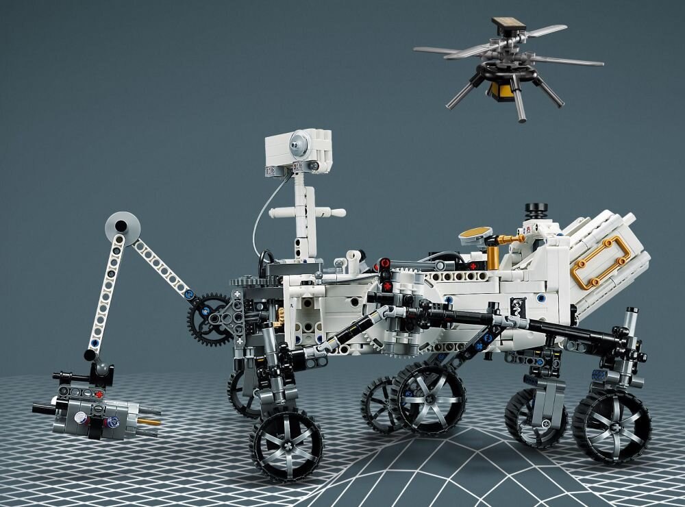 LEGO Technic NASA Mars Rover Perseverance 42158 klocki elementy zabawa łączenie figurki akcesoria figurka zestaw